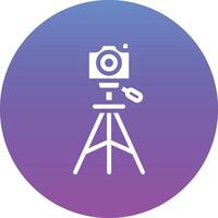 Tripod Camera Vector Icon