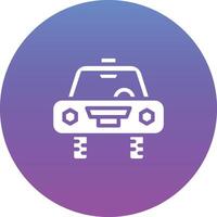 icono de vector de taxi