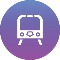 icono de vector de tren