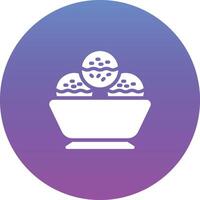 Icecream Bowl Vector Icon