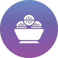 Icecream Bowl Vector Icon