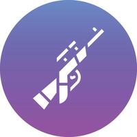 Sniper Rifle Vector Icon