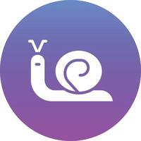 icono de vector de caracol