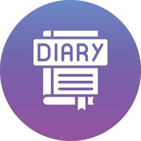 Diary Vector Icon