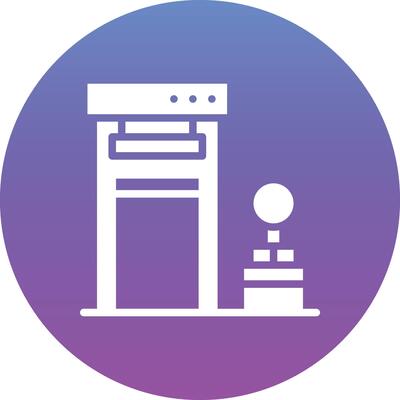 Boarding Gate Vector Icon