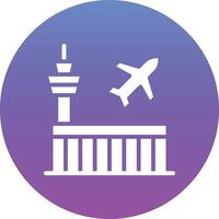 icono de vector de aeropuerto