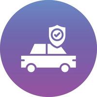 Car Security Vector Icon