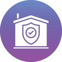 Home Security Vector Icon