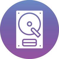 Hard Disk Vector Icon