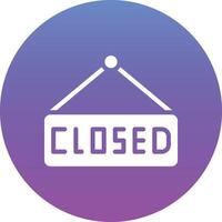 Closed Tag Vector Icon