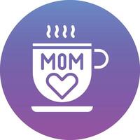 MOM Mug Vector Icon