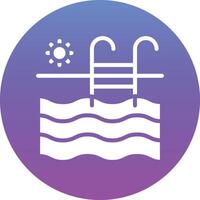 Swimming Pool Vector Icon