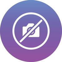 No Camera Vector Icon