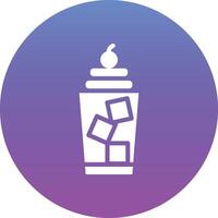 Iced Coffee Vector Icon