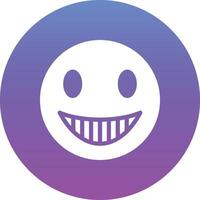 Grinning Face with Smiling Eyes Vector Icon