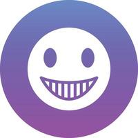 Grinning Face with Smiling Eyes Vector Icon