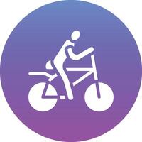 icono de vector de ciclismo