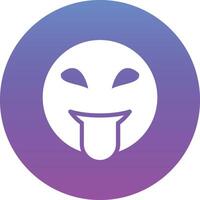 Squinting Face with Tongue Vector Icon