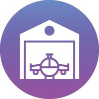 Hangar Vector Icon