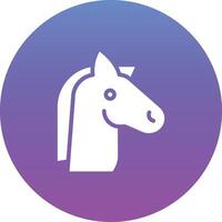 icono de vector de caballo