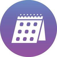 icono de vector de calendario