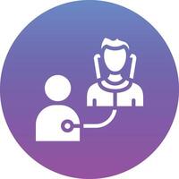 Patient Examination Vector Icon