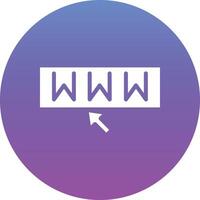 Www Vector Icon