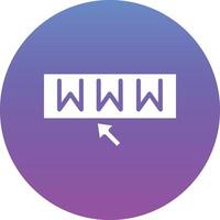 Www Vector Icon