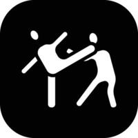 taekwondo vector icono