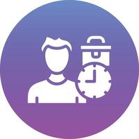 Work Time Vector Icon