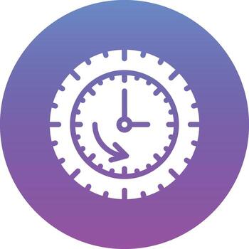 Time Loop Vector Icon