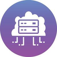 Cloud Networking Vector Icon