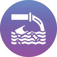 Ocean Waste Vector Icon