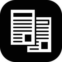 Duplicate Documents Vector Icon