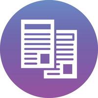Duplicate Documents Vector Icon
