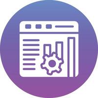 Web Optimization Vector Icon