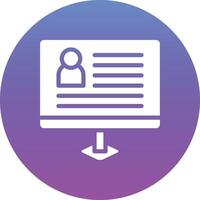 Resume Vector Icon