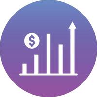 Growth Graph Vector Icon