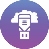 Cloud USB Vector Icon