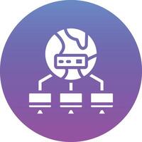 Computer Networking Vector Icon