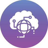 Cloud Network Vector Icon