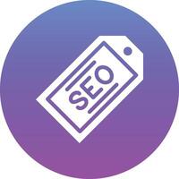 SEO Tag Vector Icon