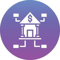 Banking Network Vector Icon