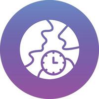 Time Zone Vector Icon