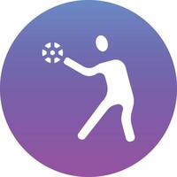 icono de vector de balonmano