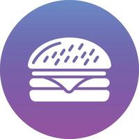 icono de vector de hamburguesa