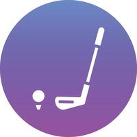 icono de vector de golf