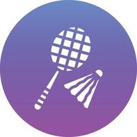 Badminton Vector Icon