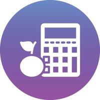 Calorie Calculator Vector Icon