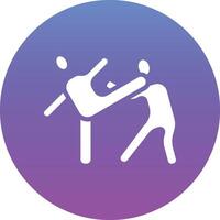 taekwondo vector icono